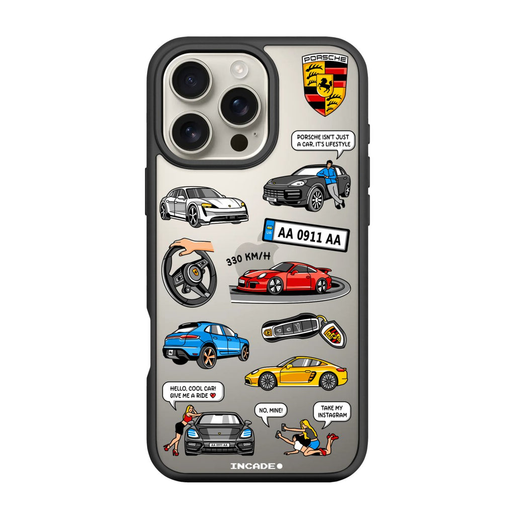 Чохол для iPhone 16 Pro Max PORSCHE - INCADE