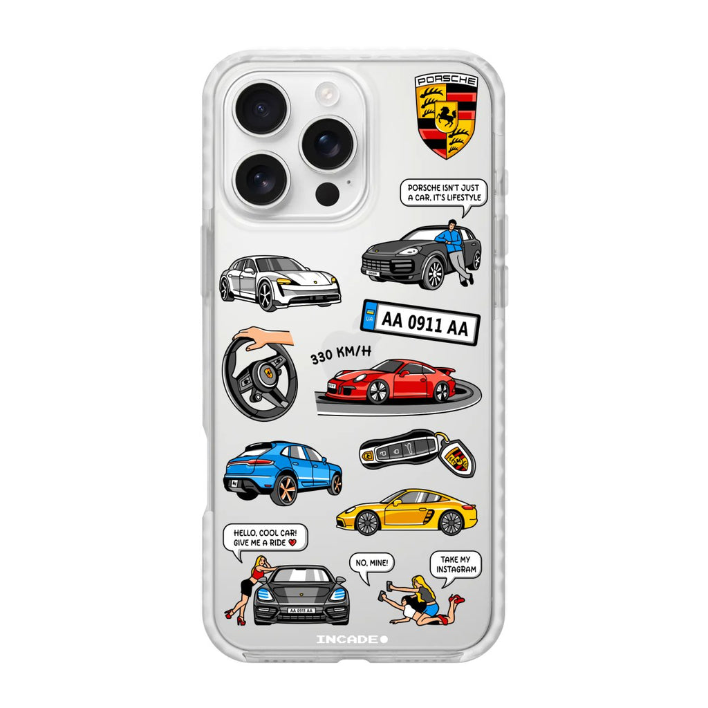 Чохол для iPhone 16 Pro Max PORSCHE - INCADE