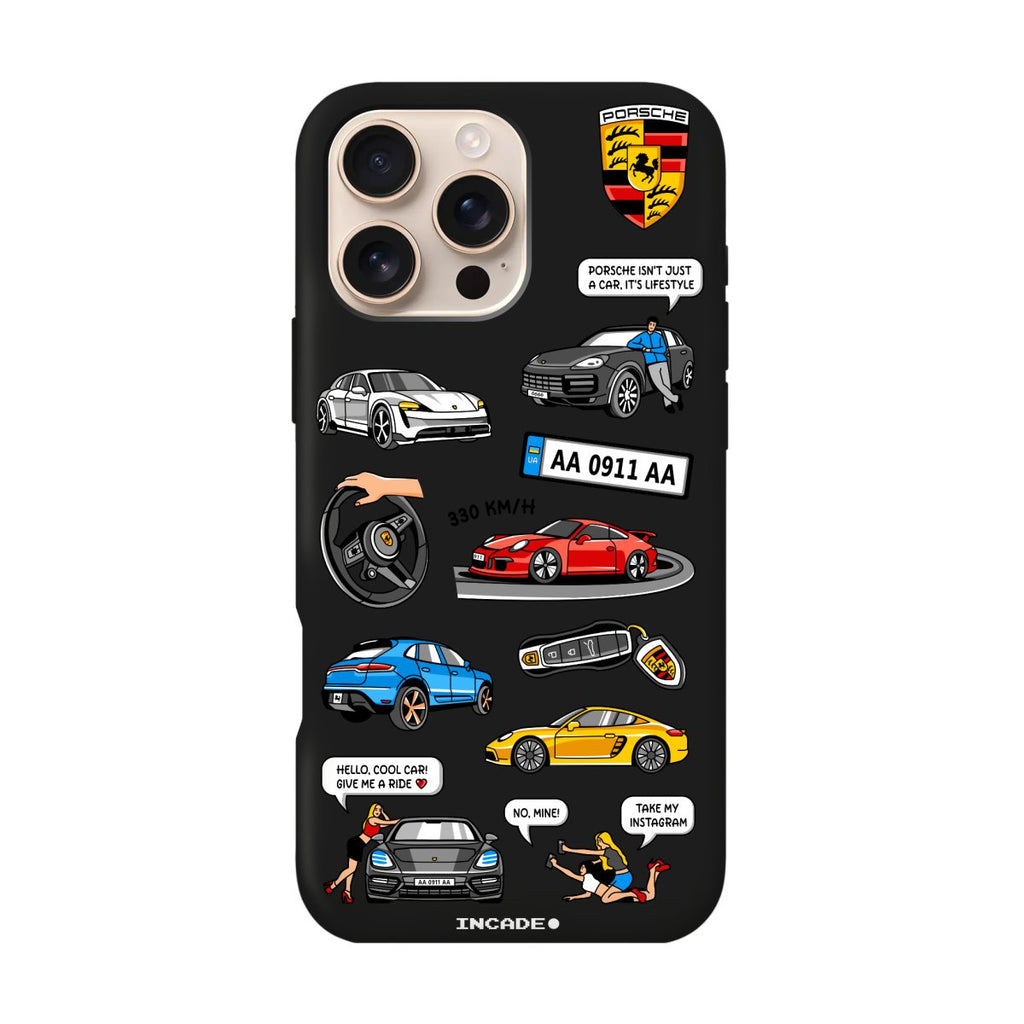 Чохол для iPhone 16 Pro Max PORSCHE - INCADE