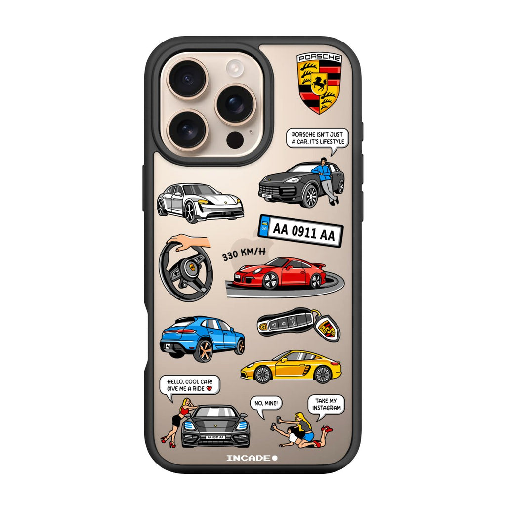 Чохол для iPhone 16 Pro Max PORSCHE - INCADE