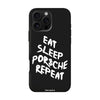 Чохол для iPhone 16 Pro Max з принтом porsche white