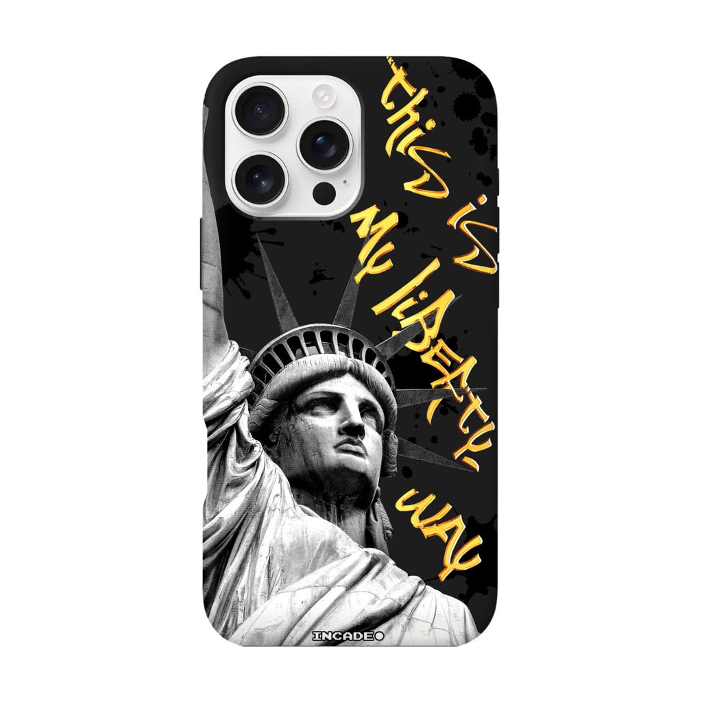 Чохол для iPhone 16 Pro Max STATUE GREY - INCADE