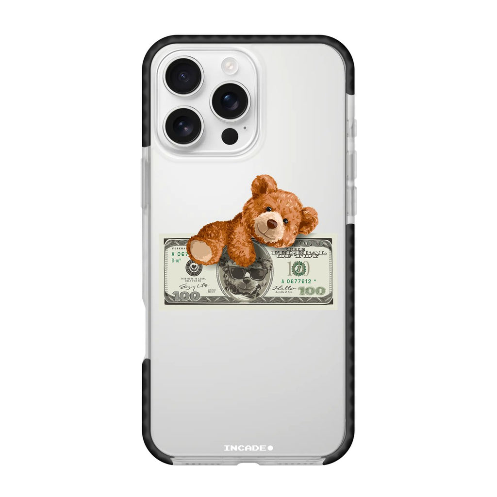 Чохол для iPhone 16 Pro Max teddy dollar - INCADE