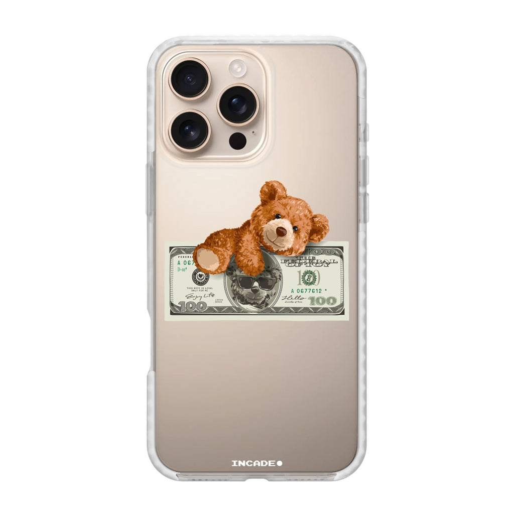 Чохол для iPhone 16 Pro Max teddy dollar - INCADE