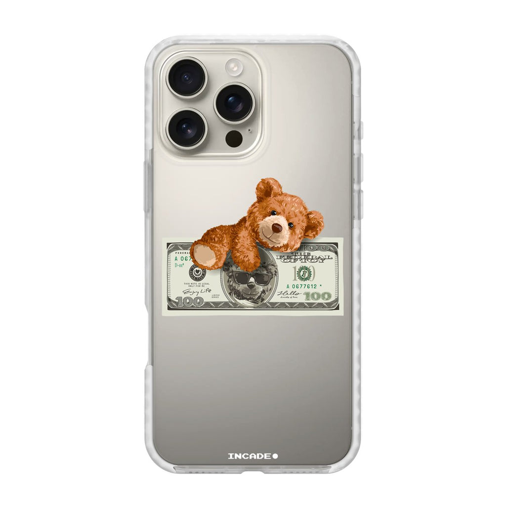 Чохол для iPhone 16 Pro Max teddy dollar - INCADE