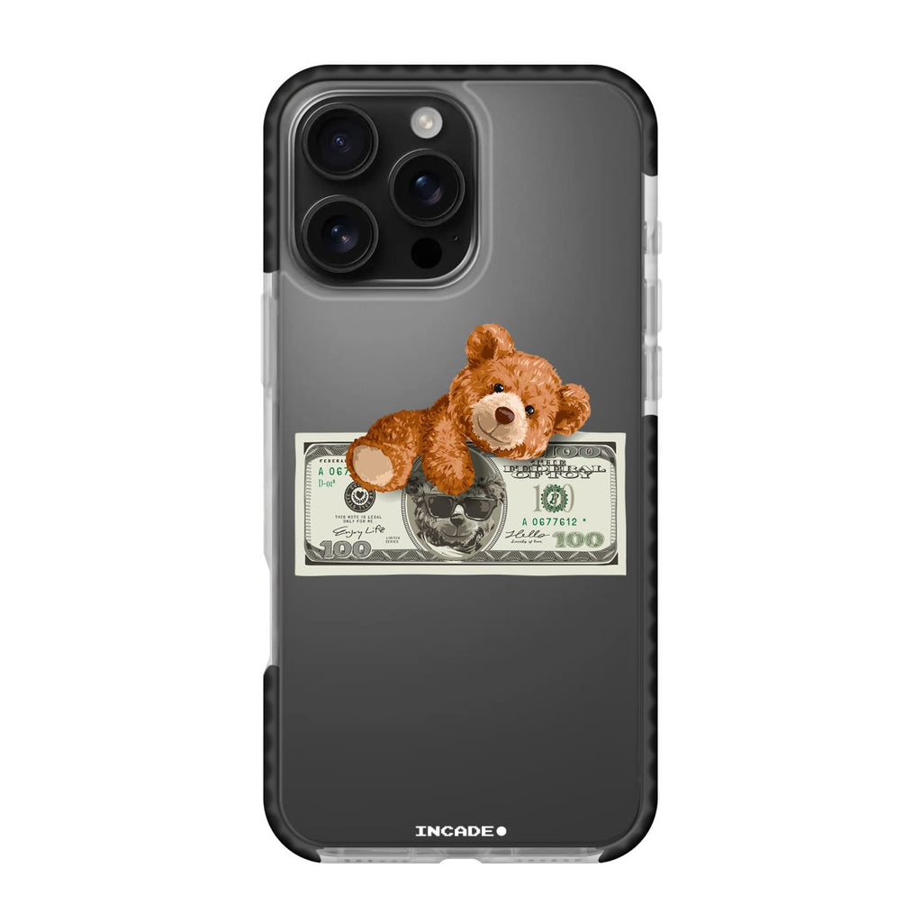 Чохол для iPhone 16 Pro Max teddy dollar - INCADE