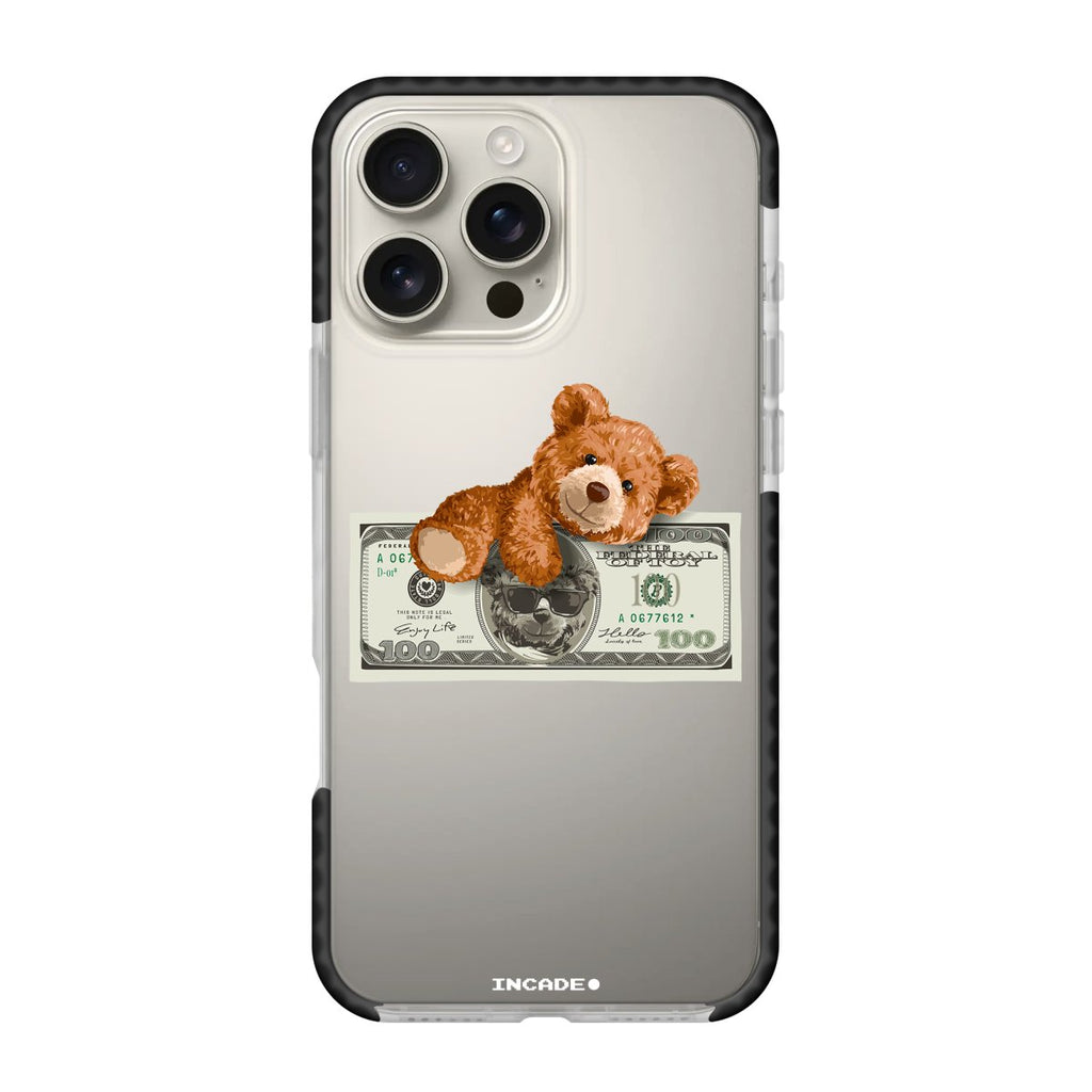 Чохол для iPhone 16 Pro Max teddy dollar - INCADE