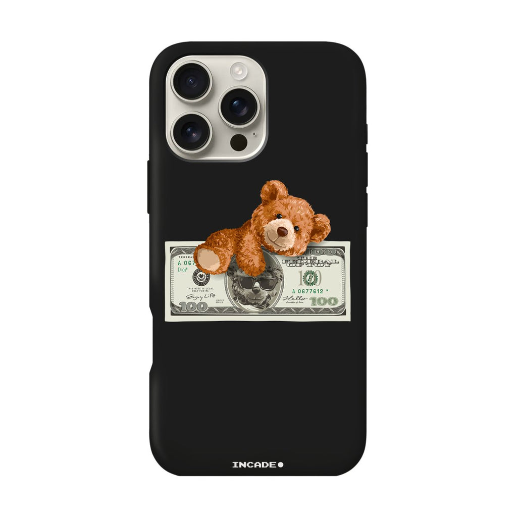 Чохол для iPhone 16 Pro Max teddy dollar - INCADE