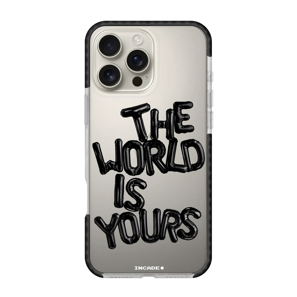 Чохол для iPhone 16 Pro Max world black - INCADE