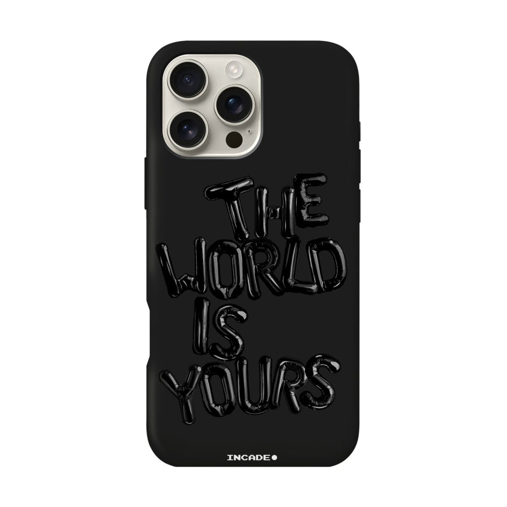 Чохол для iPhone 16 Pro Max world black - INCADE