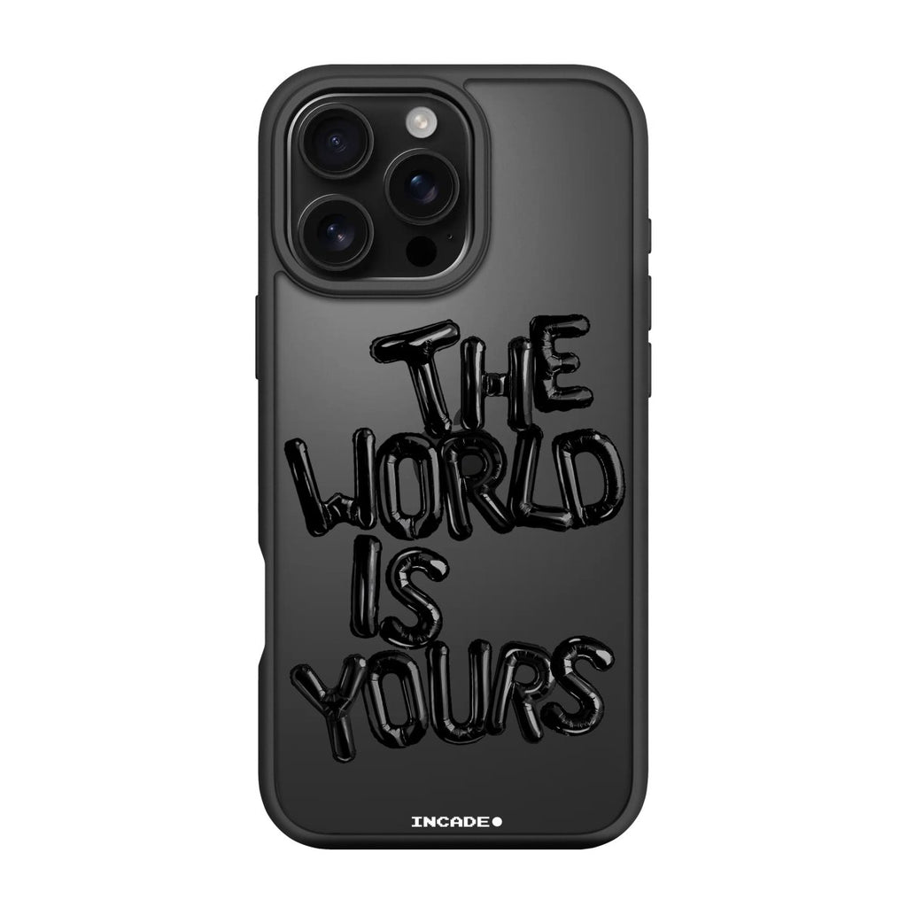 Чохол для iPhone 16 Pro Max world black - INCADE