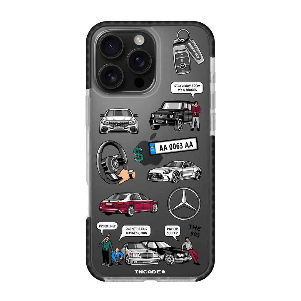 Чохол для iPhone 16 Pro MERCEDES - INCADE