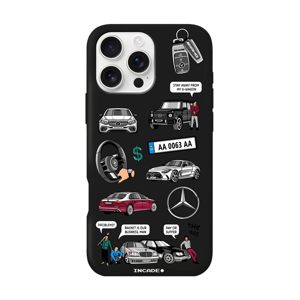 Чохол для iPhone 16 Pro MERCEDES - INCADE