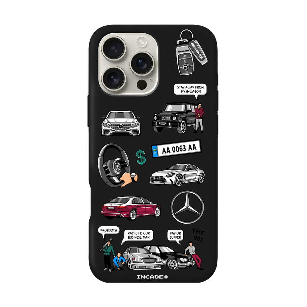 Чохол для iPhone 16 Pro MERCEDES - INCADE