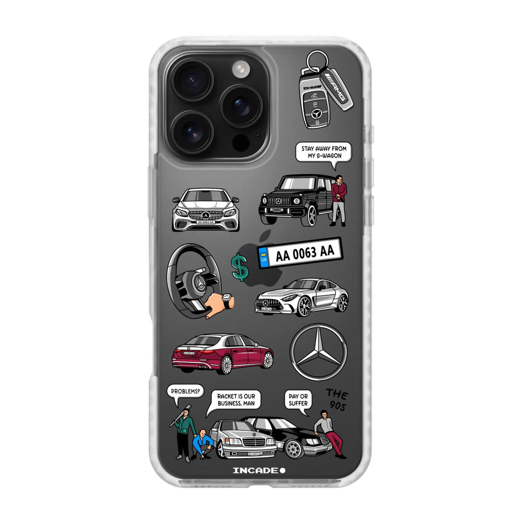 Чохол для iPhone 16 Pro MERCEDES - INCADE