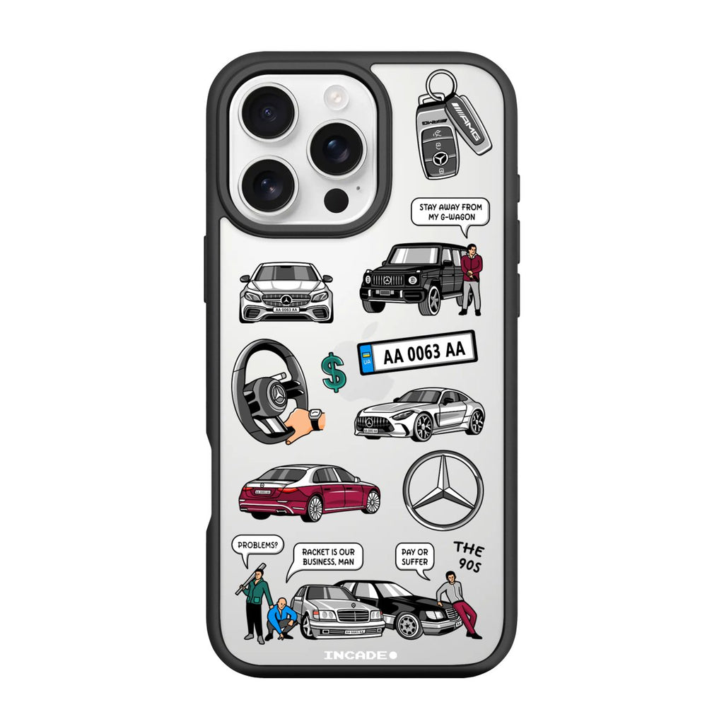 Чохол для iPhone 16 Pro MERCEDES - INCADE