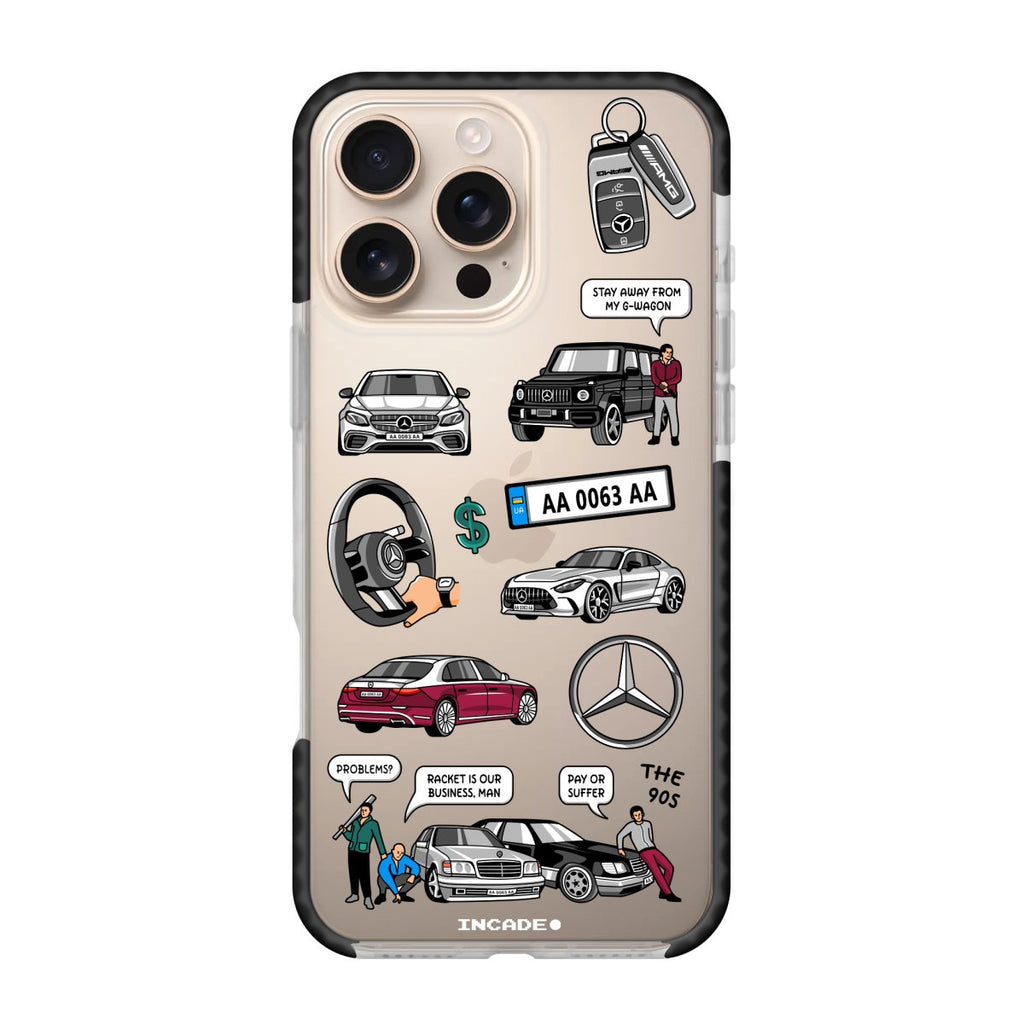 Чохол для iPhone 16 Pro MERCEDES - INCADE