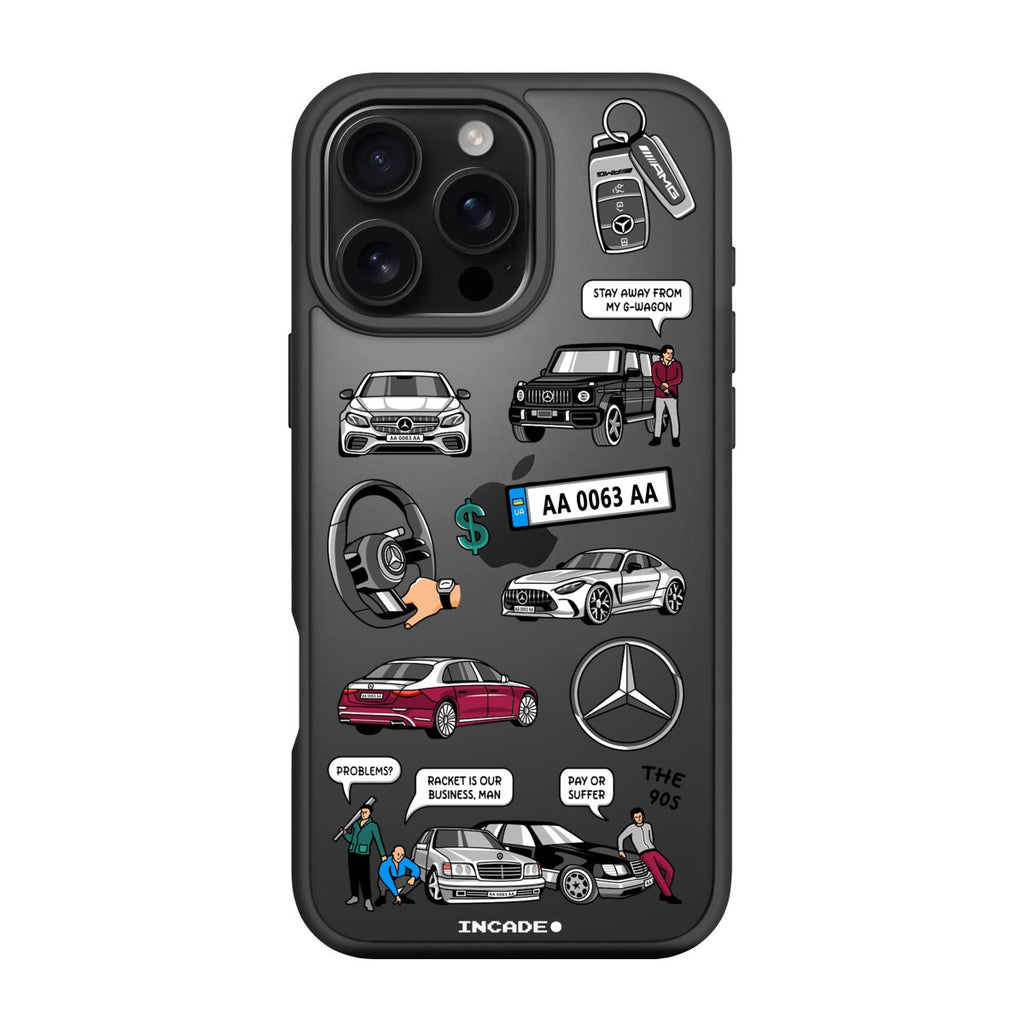 Чохол для iPhone 16 Pro MERCEDES - INCADE