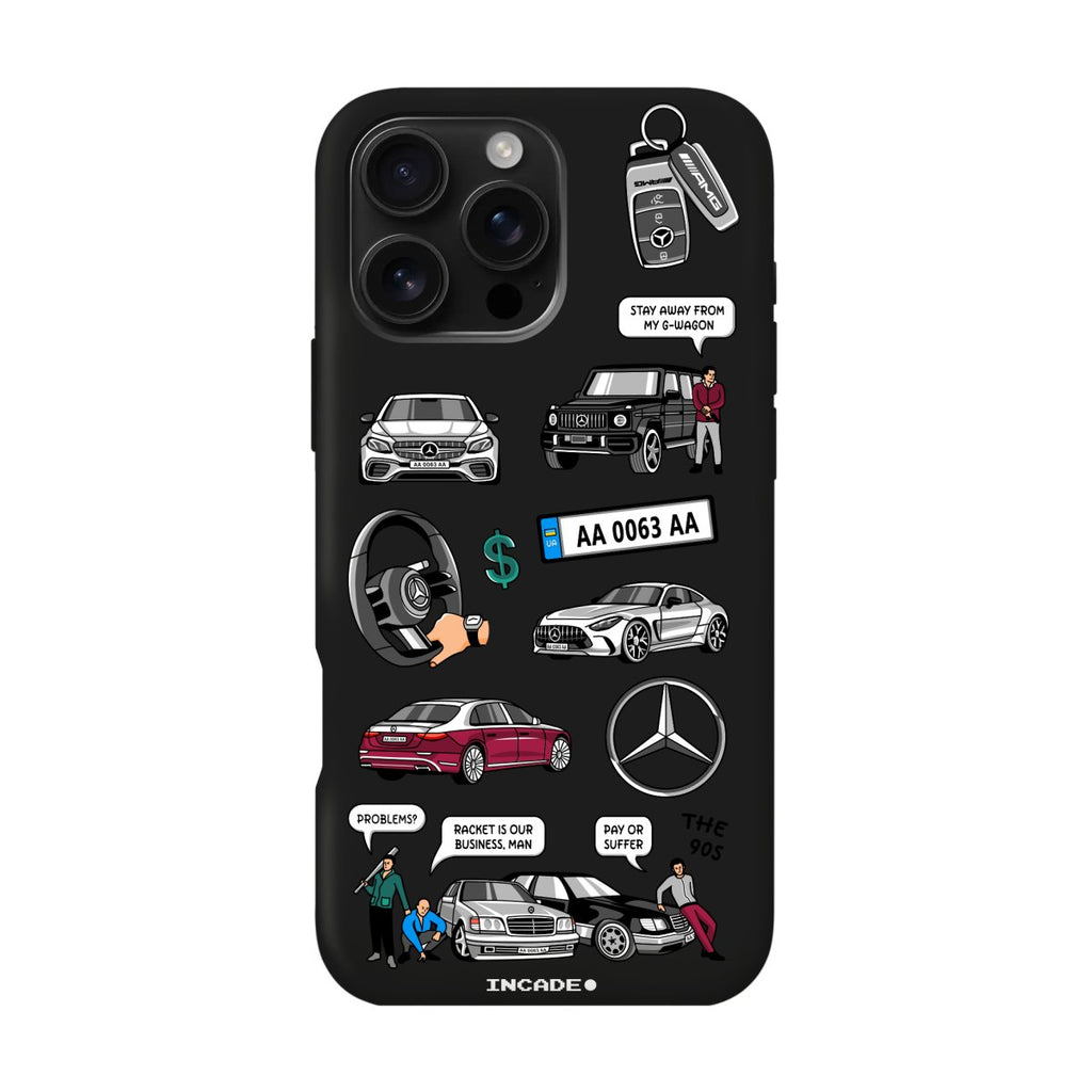 Чохол для iPhone 16 Pro MERCEDES - INCADE