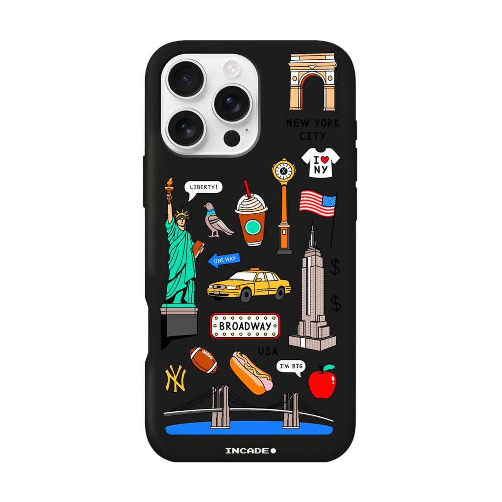 Чохол для iPhone 16 Pro NEW YORK - INCADE