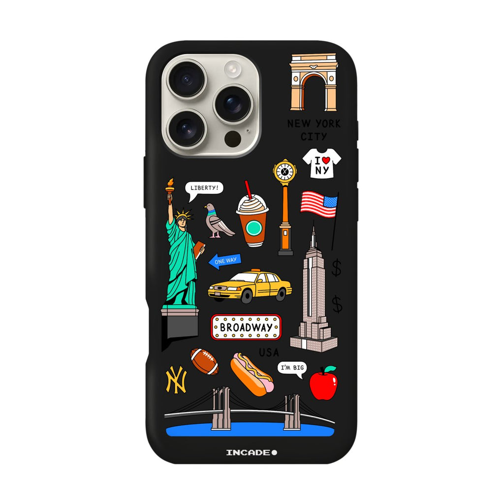 Чохол для iPhone 16 Pro NEW YORK - INCADE