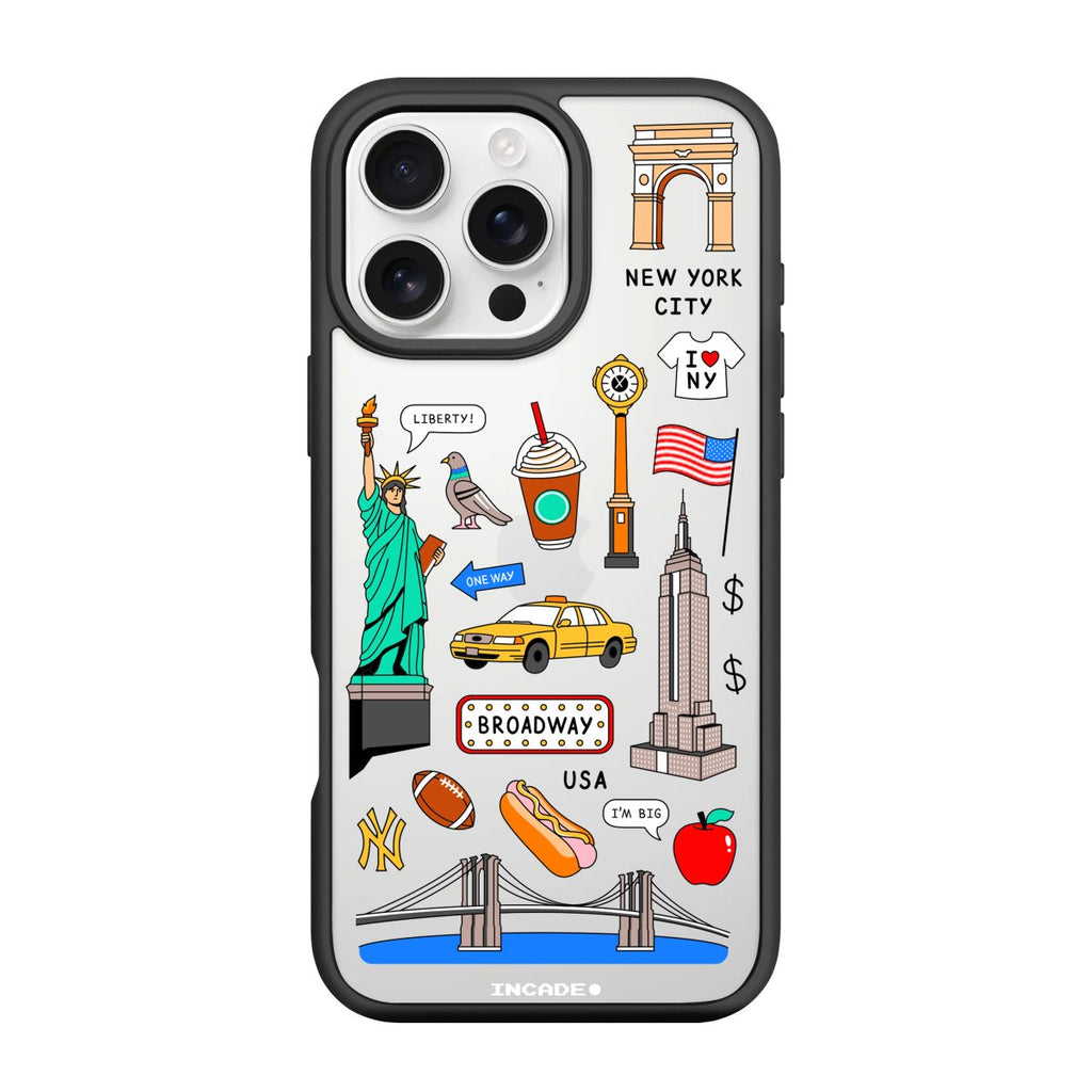 Чохол для iPhone 16 Pro NEW YORK - INCADE