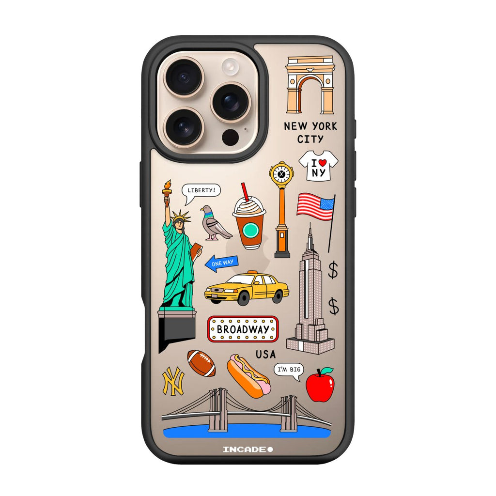 Чохол для iPhone 16 Pro NEW YORK - INCADE
