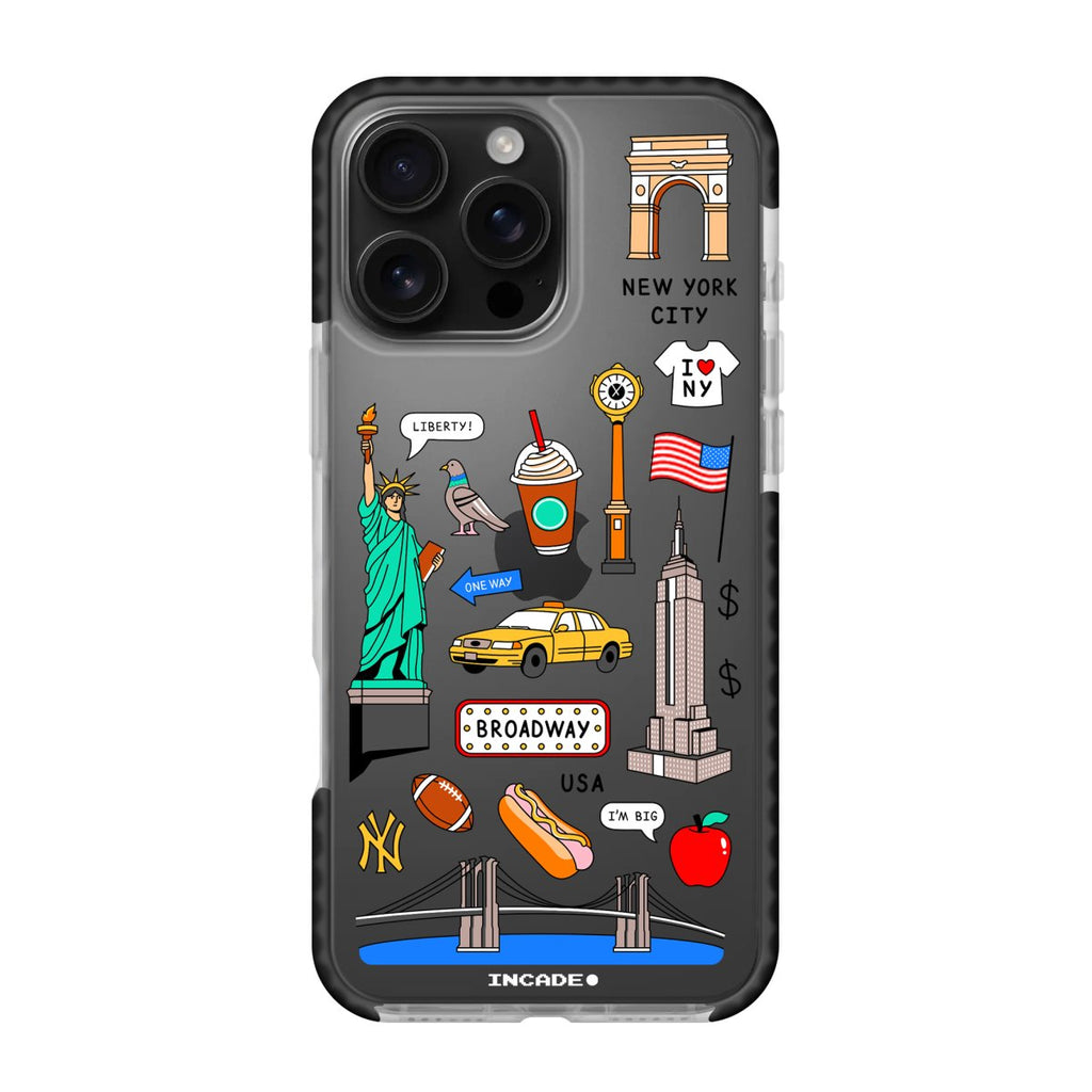 Чохол для iPhone 16 Pro NEW YORK - INCADE