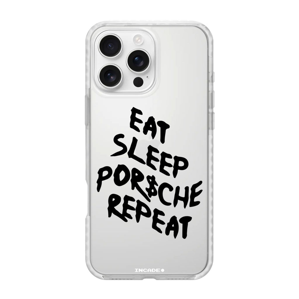Чохол для iPhone 16 Pro porsche black - INCADE