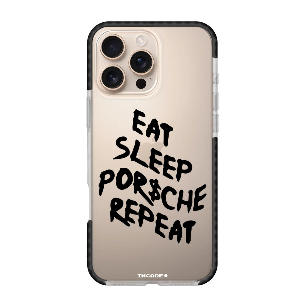 Чохол для iPhone 16 Pro porsche black - INCADE