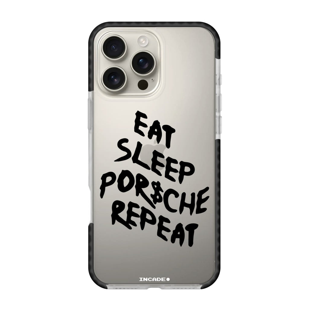 Чохол для iPhone 16 Pro porsche black - INCADE