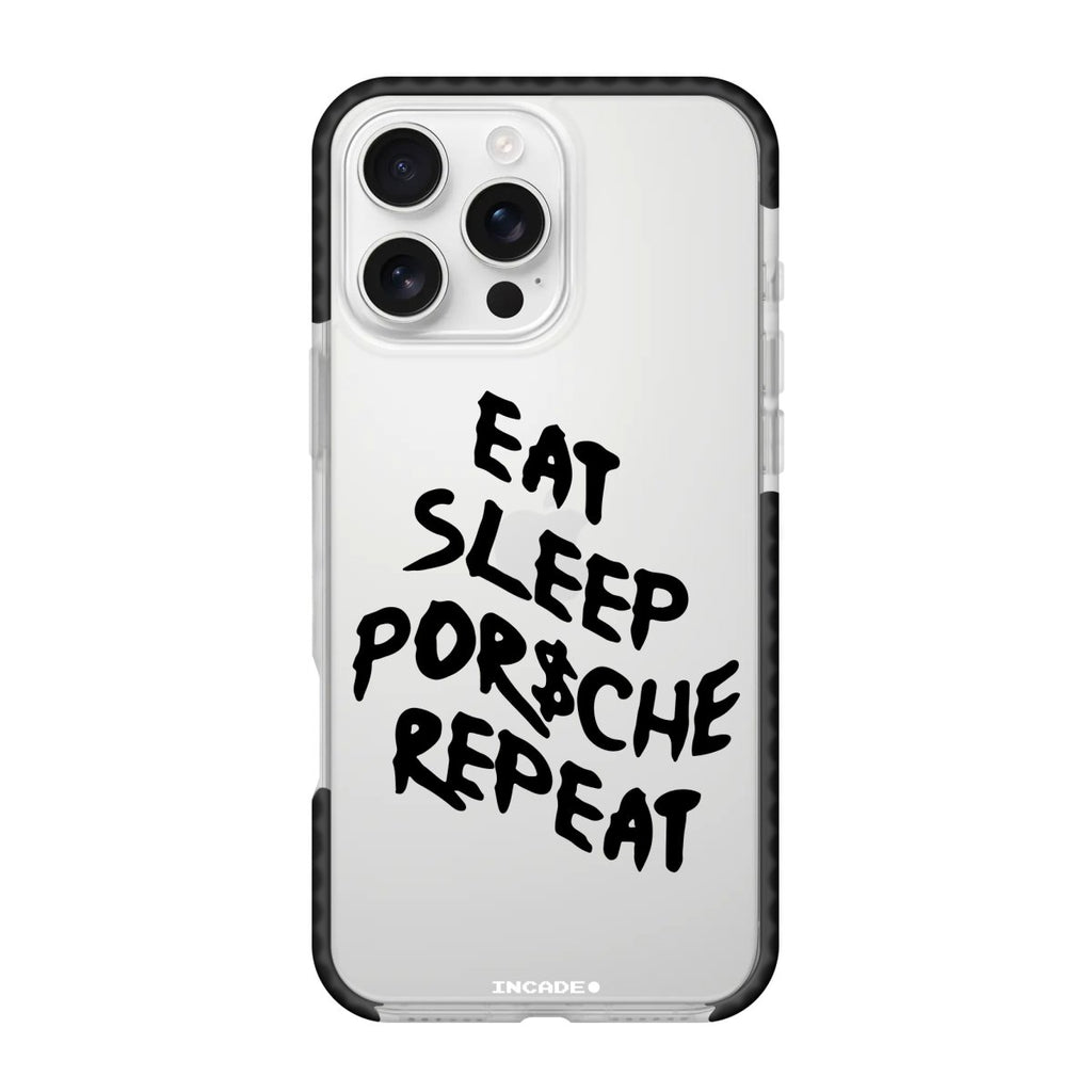 Чохол для iPhone 16 Pro porsche black - INCADE