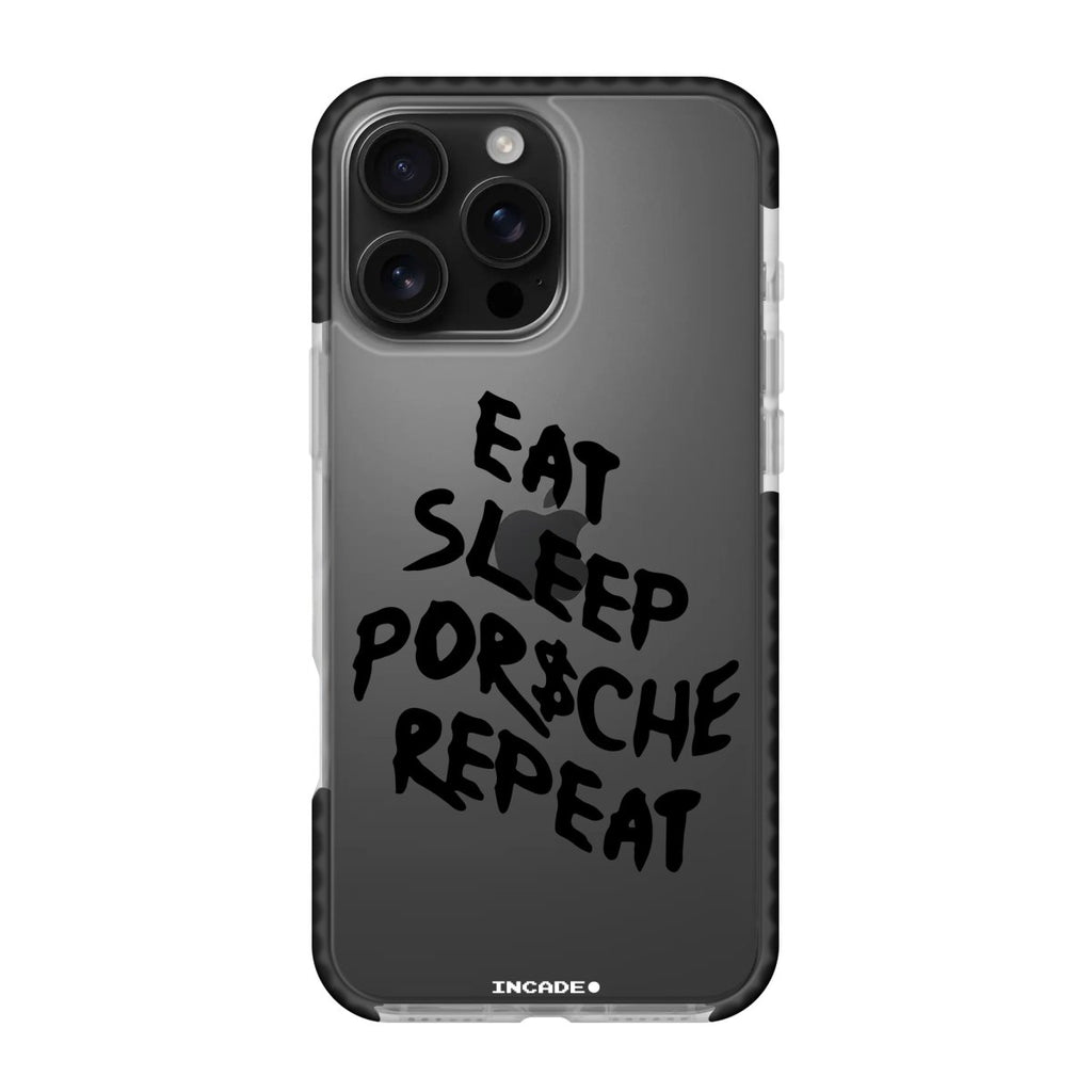 Чохол для iPhone 16 Pro porsche black - INCADE