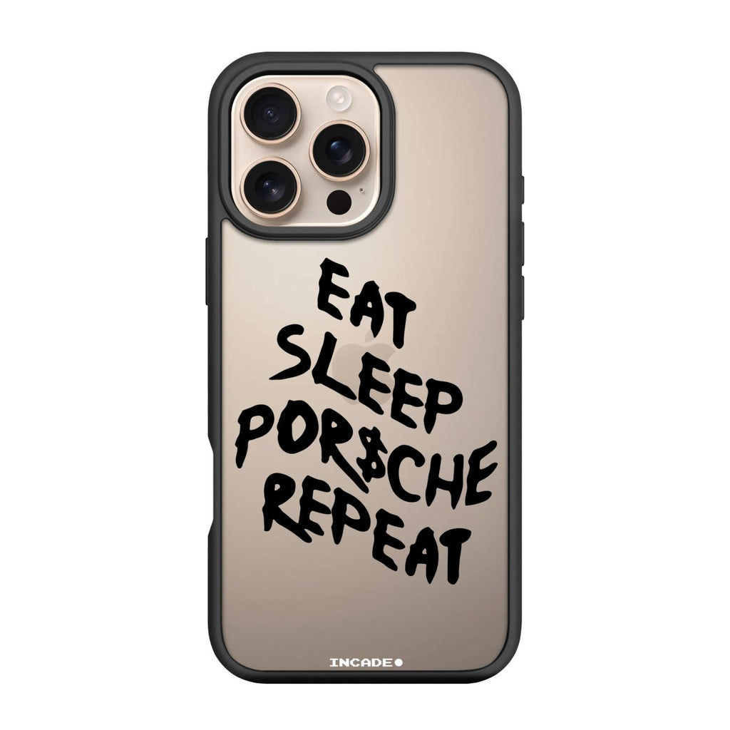 Чохол для iPhone 16 Pro porsche black - INCADE
