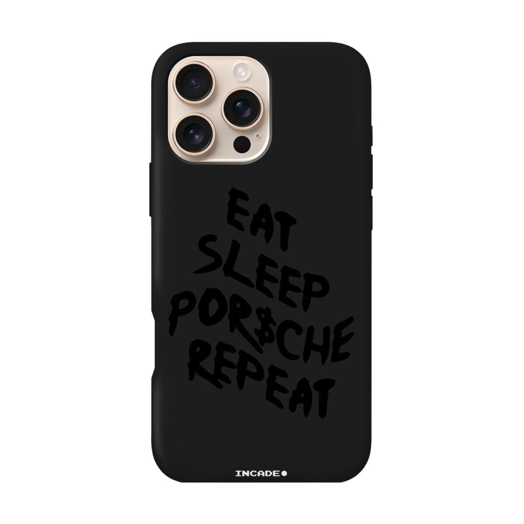 Чохол для iPhone 16 Pro porsche black - INCADE