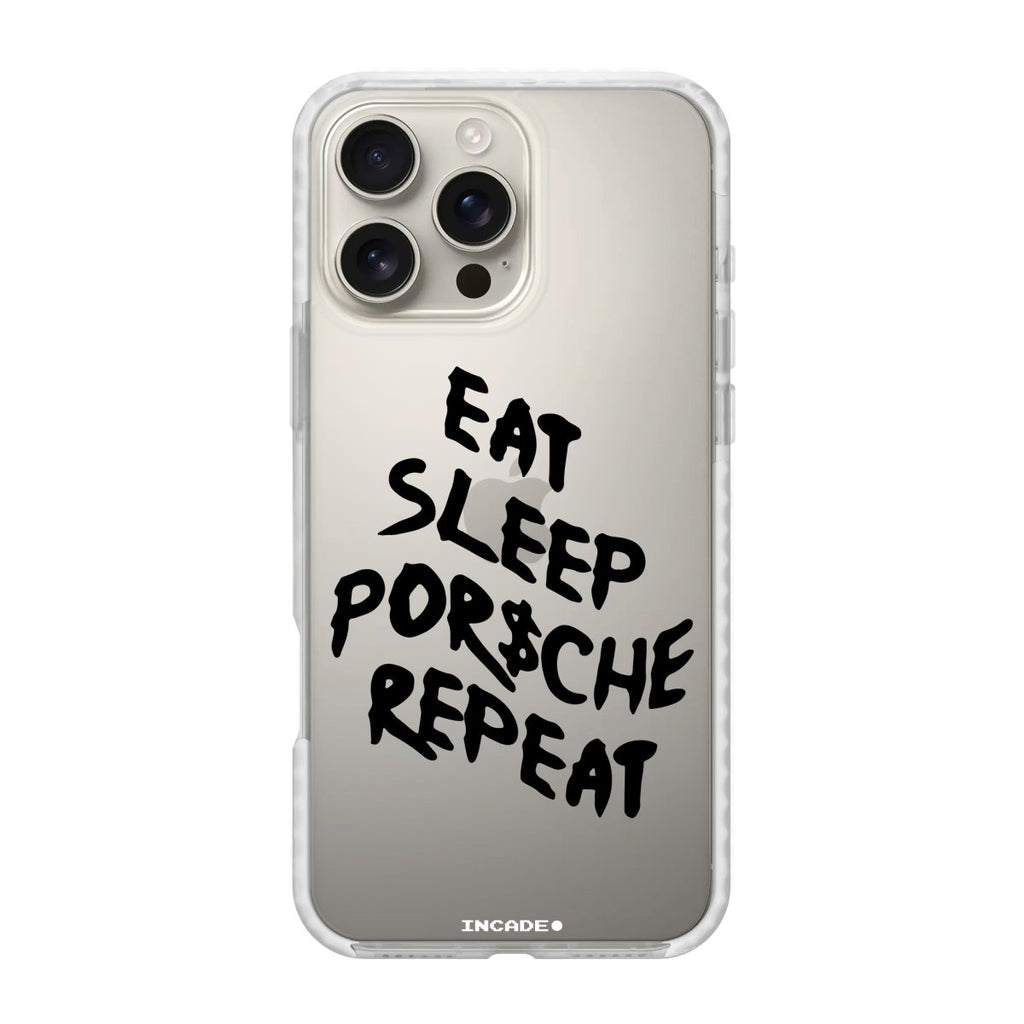 Чохол для iPhone 16 Pro porsche black - INCADE