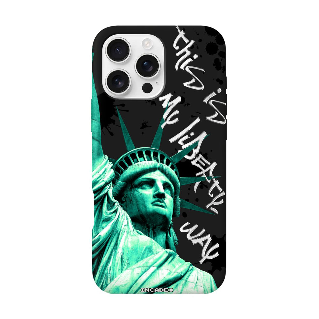 Чохол для iPhone 16 Pro STATUE GREEN - INCADE