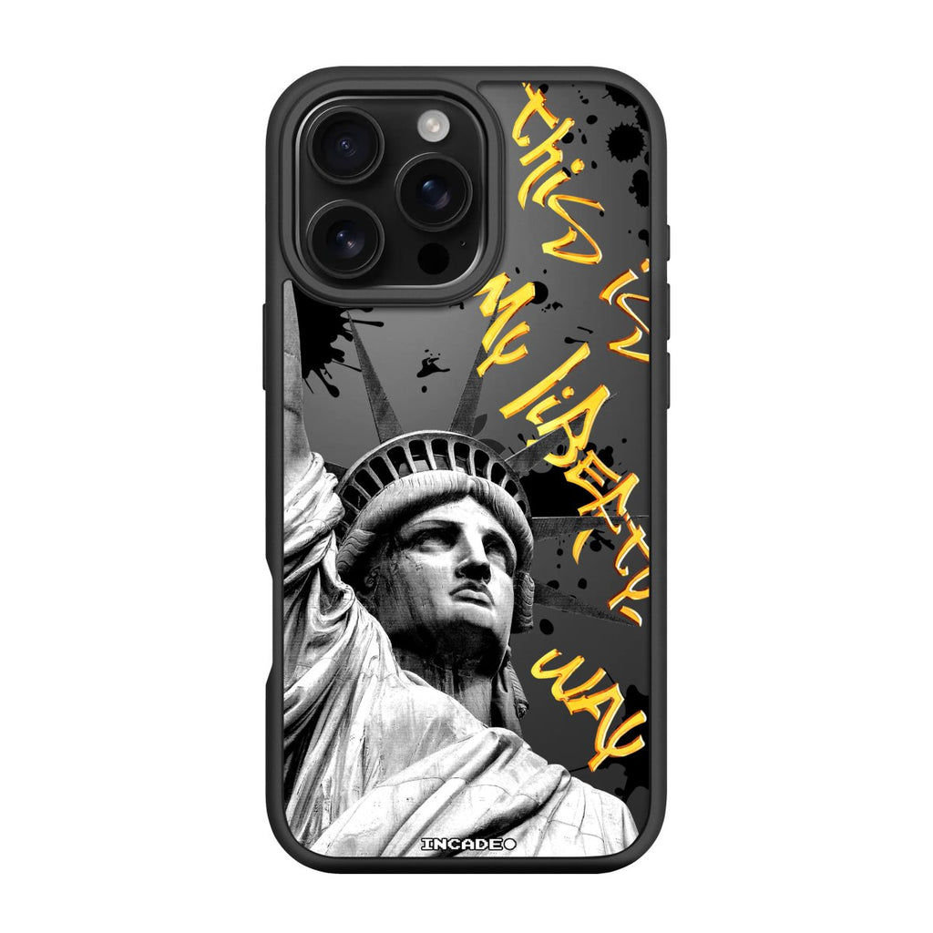Чохол для iPhone 16 Pro STATUE GREY - INCADE