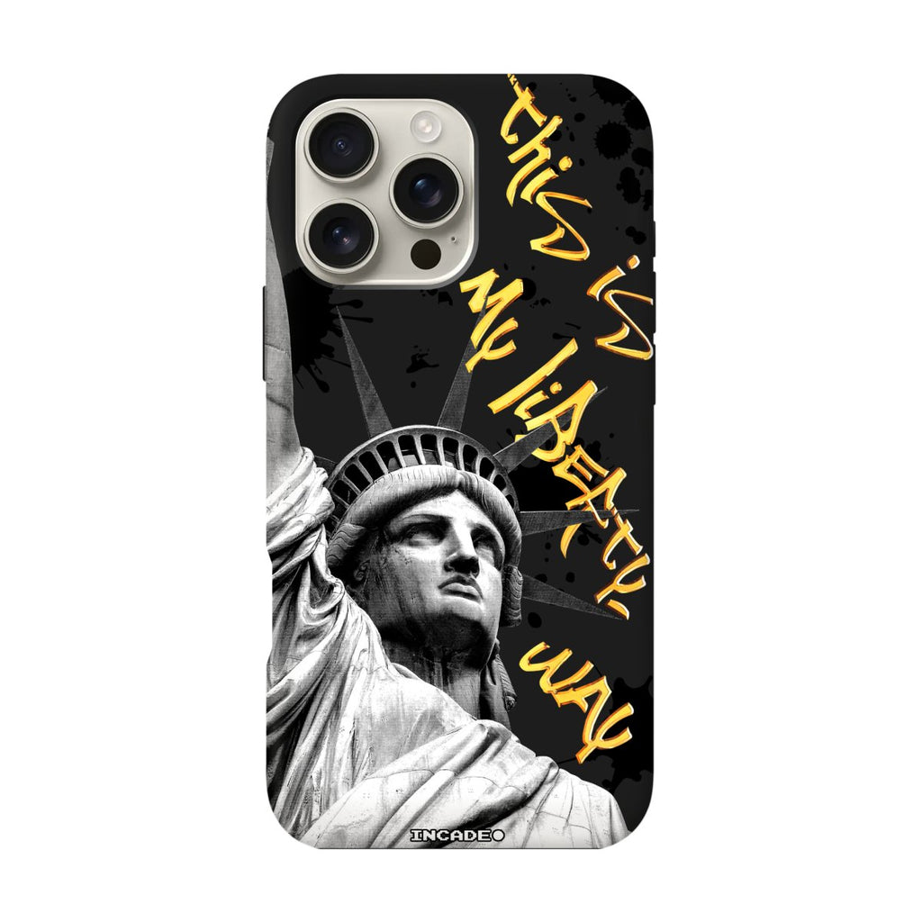 Чохол для iPhone 16 Pro STATUE GREY - INCADE