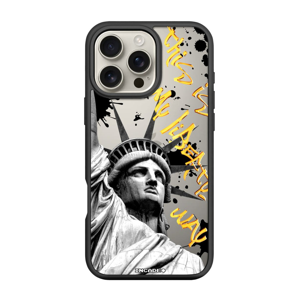 Чохол для iPhone 16 Pro STATUE GREY - INCADE