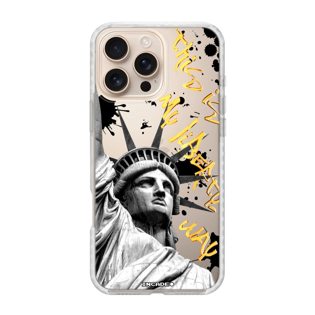 Чохол для iPhone 16 Pro STATUE GREY - INCADE