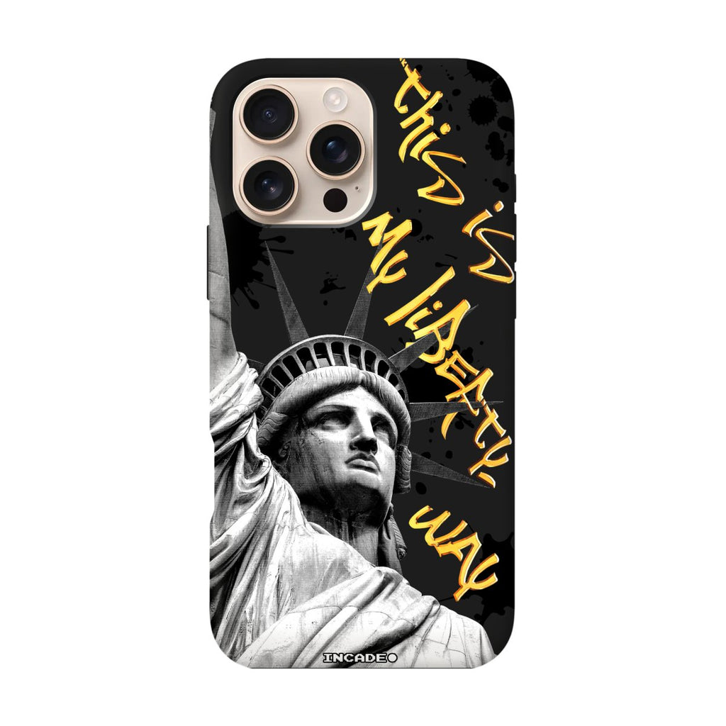 Чохол для iPhone 16 Pro STATUE GREY - INCADE