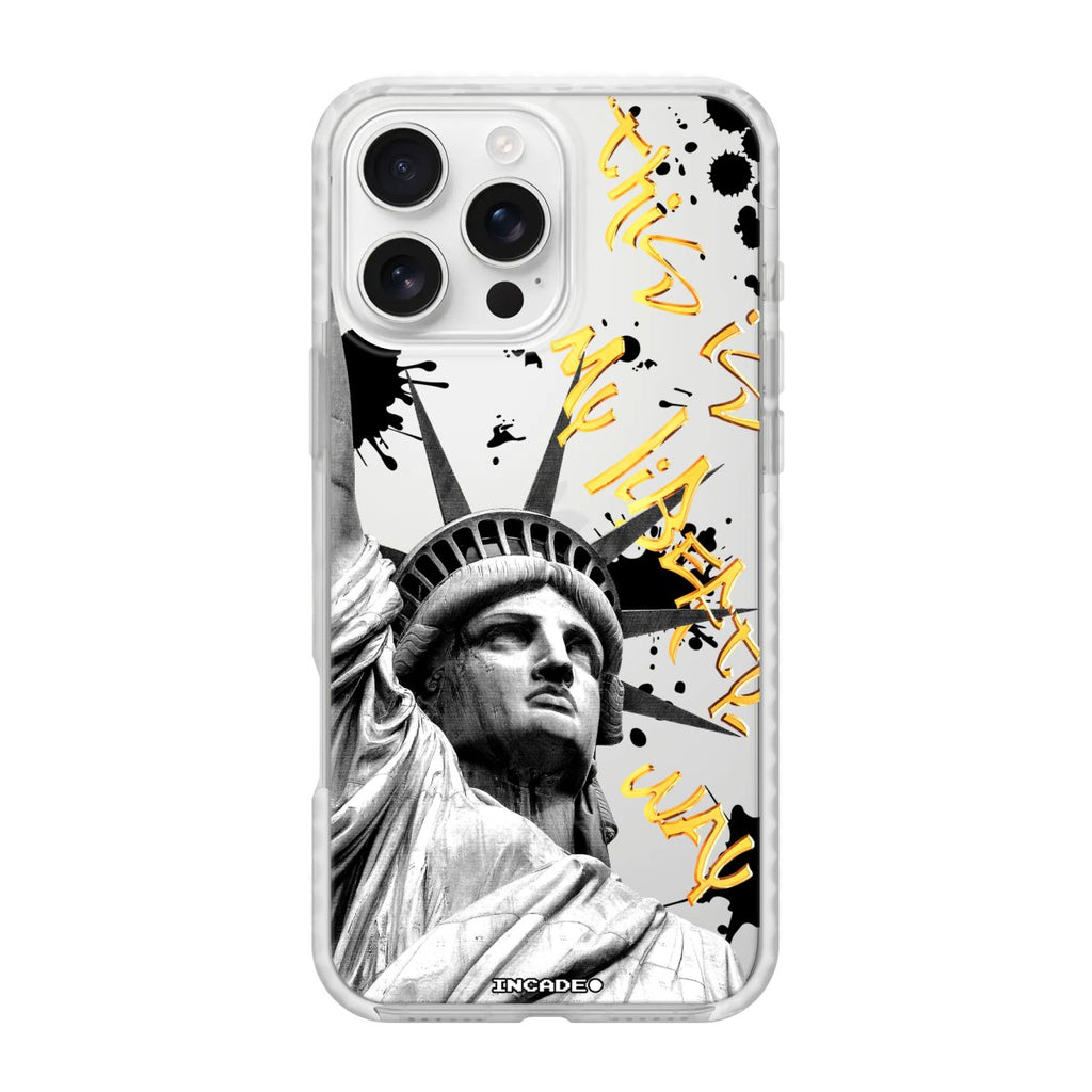Чохол для iPhone 16 Pro STATUE GREY - INCADE