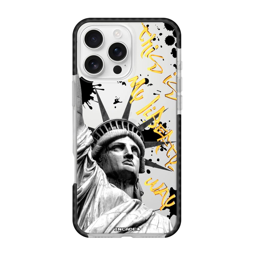 Чохол для iPhone 16 Pro STATUE GREY - INCADE