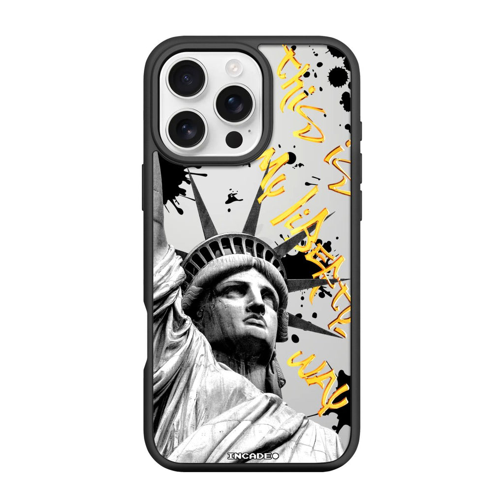 Чохол для iPhone 16 Pro STATUE GREY - INCADE