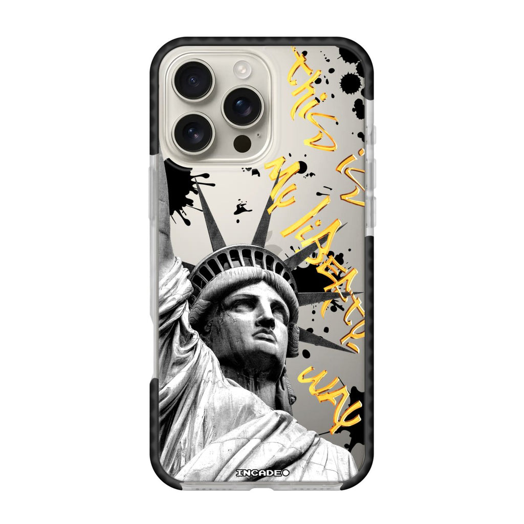 Чохол для iPhone 16 Pro STATUE GREY - INCADE