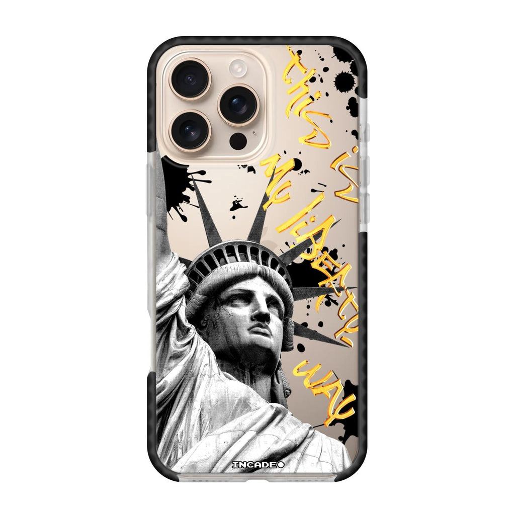Чохол для iPhone 16 Pro STATUE GREY - INCADE
