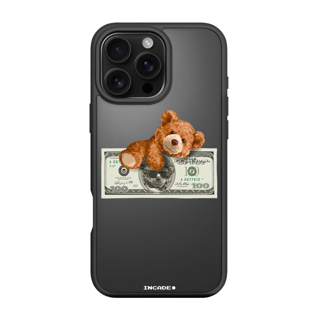 Чохол для iPhone 16 Pro teddy dollar - INCADE