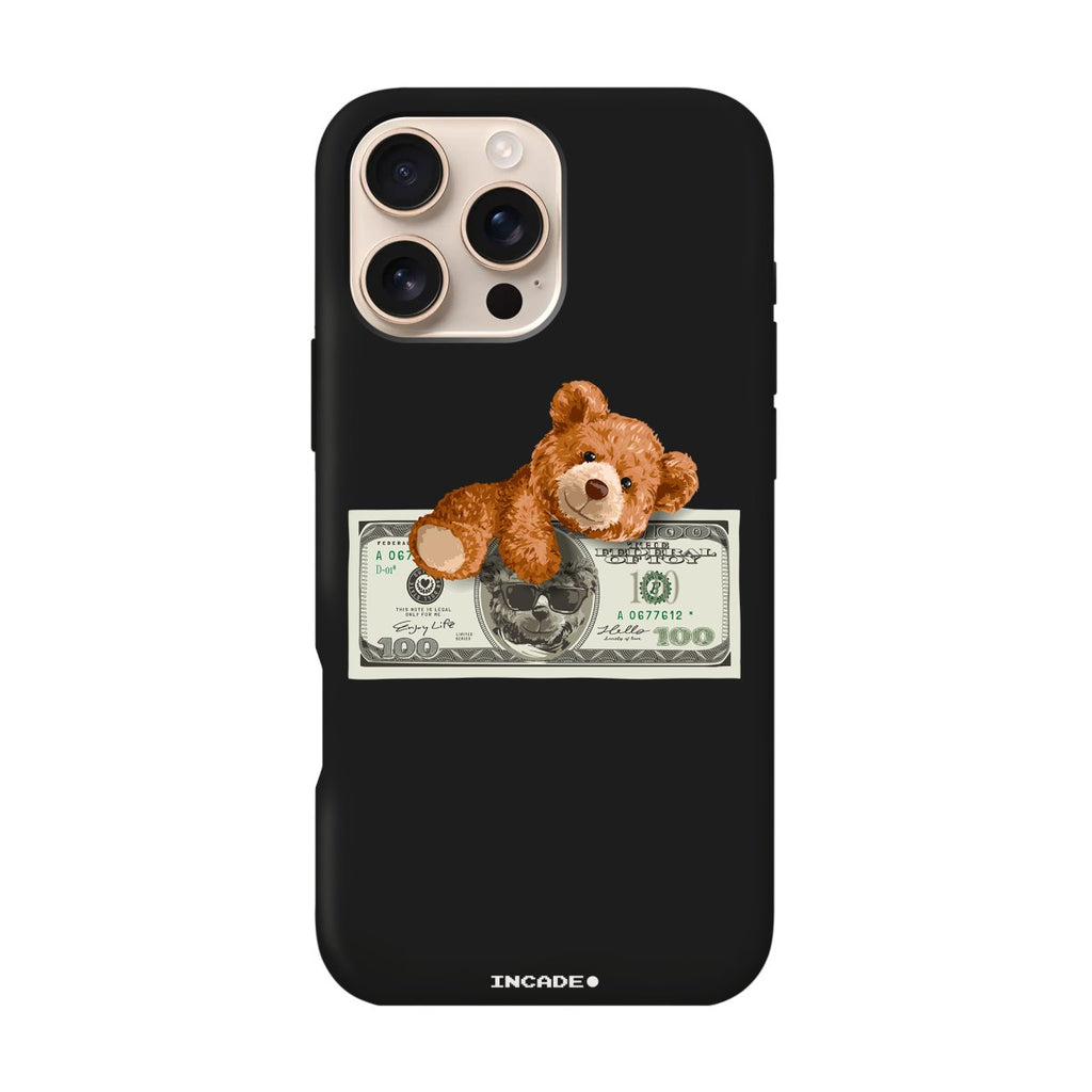 Чохол для iPhone 16 Pro teddy dollar - INCADE