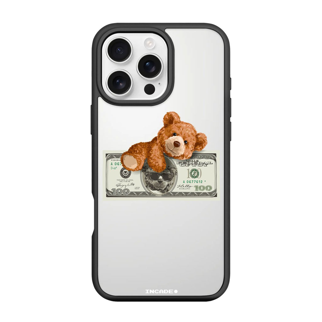 Чохол для iPhone 16 Pro teddy dollar - INCADE